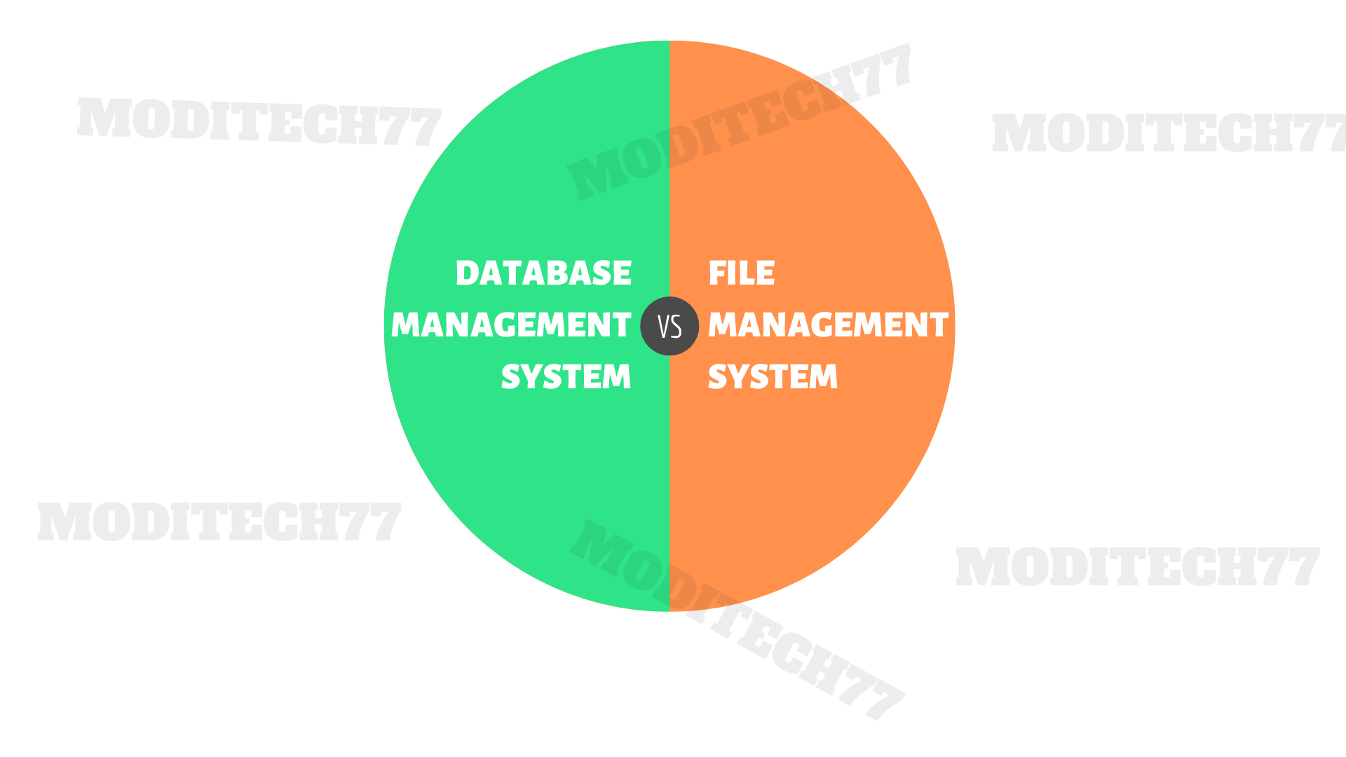 DBMS Vs File Management System